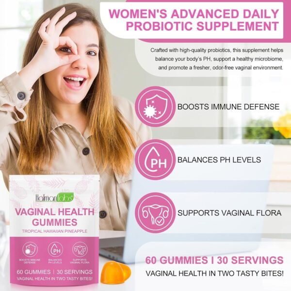 Gummies santé intime – Vaginal Health Gummies – Image 2